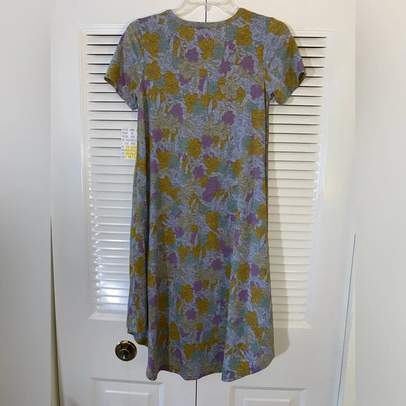 LuLaRoe Carly Rose print dress - Picture 3 of 4